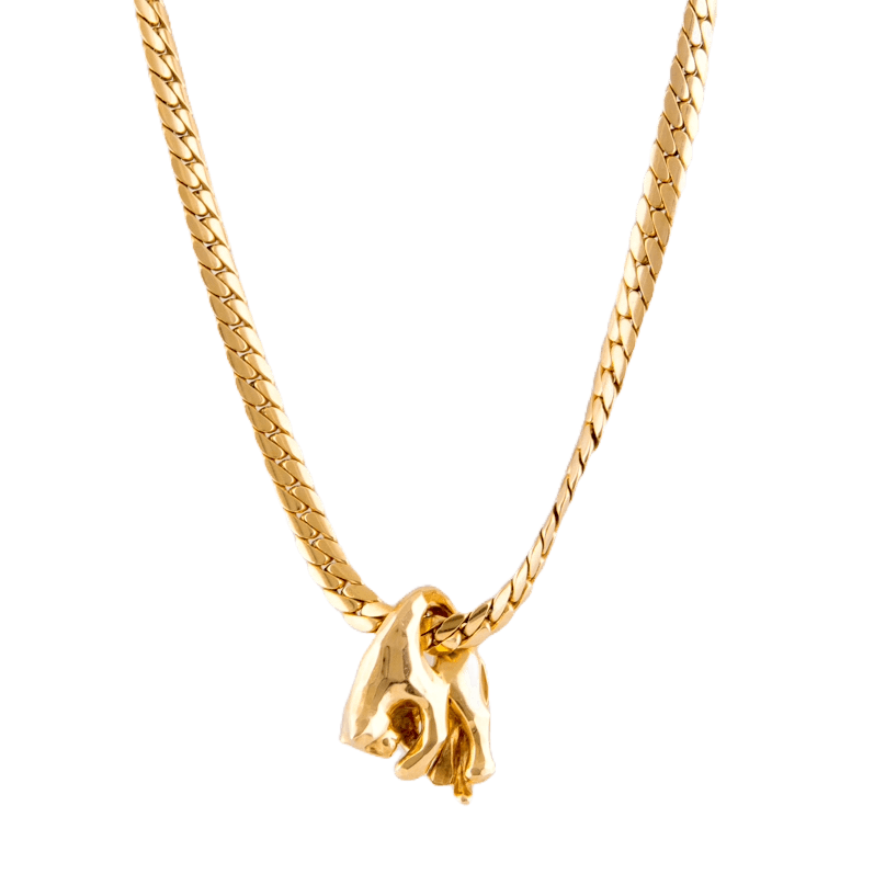 Cartier Panthère Collier in 750 Gelbgold, ca. 1980er Jahre