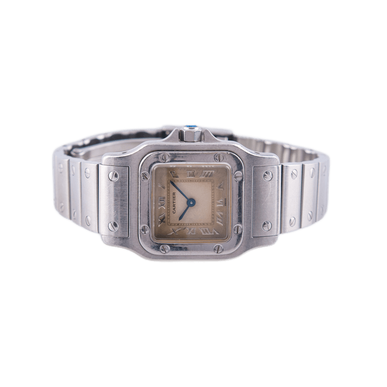 Cartier Santos Galbée Damenuhr
in Edelstahl mit Quarzwerk