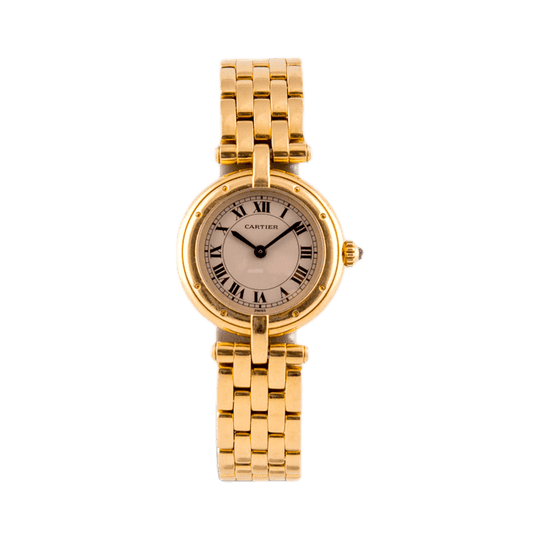 Cartier Panthère Ronde in 750 Gelbgold <br>mit Quarz-Werk