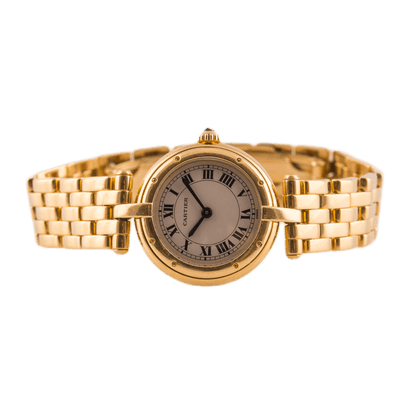 Cartier Panthère Ronde in 750 Gelbgold <br>mit Quarz-Werk