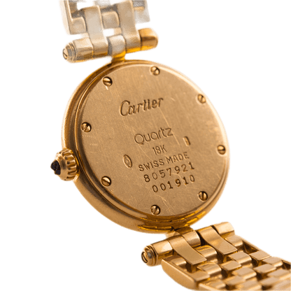 Cartier Panthère Ronde in 750 Gelbgold <br>mit Quarz-Werk