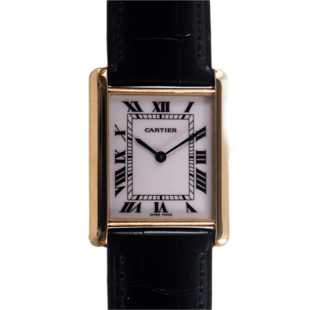 Cartier Tank Louis Cartier 750 Gold Vintage Uhren aus