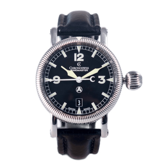 Chronoswiss Timemaster Armbanduhr in Edelstahl mit Automatikwerk