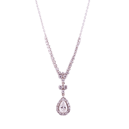 COLLIER DIAMANT-TROPFEN