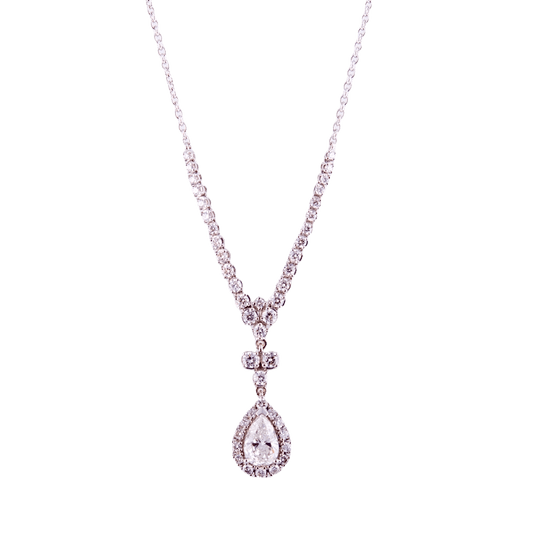 COLLIER DIAMANT-TROPFEN