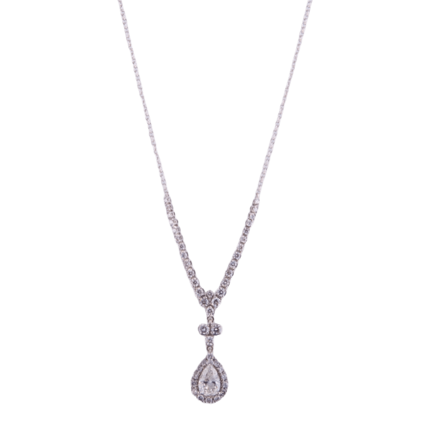 COLLIER DIAMANT-TROPFEN