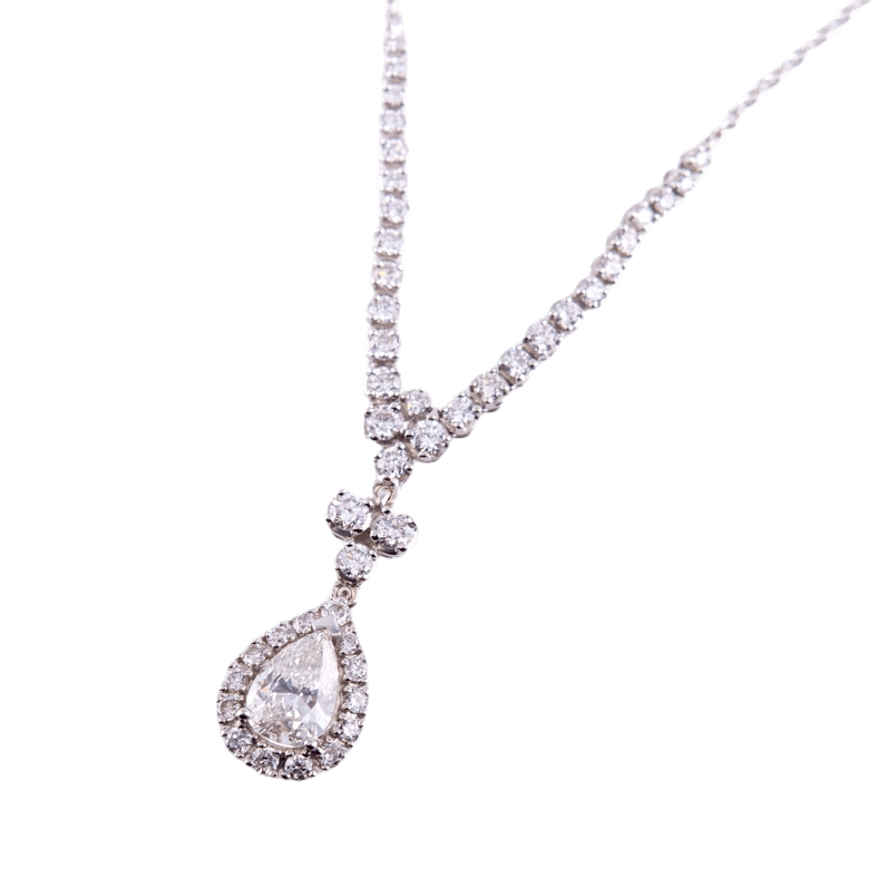 COLLIER DIAMANT-TROPFEN