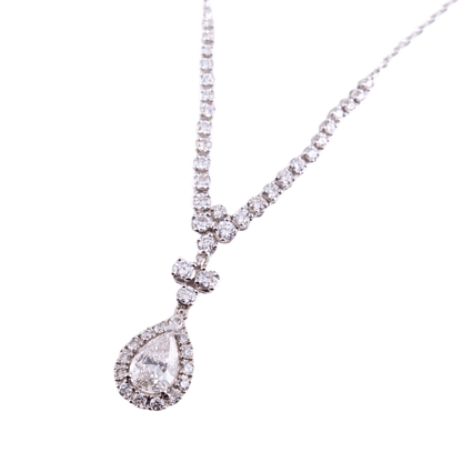 COLLIER DIAMANT-TROPFEN