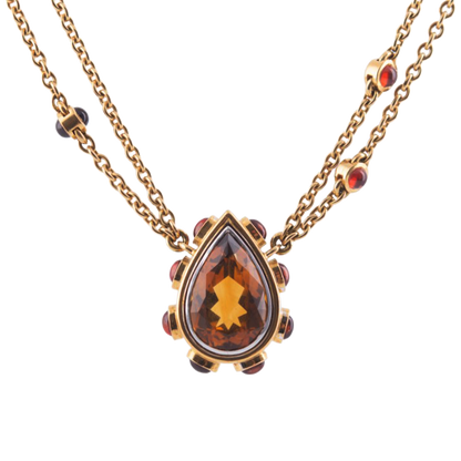 COLLIER CITRINE