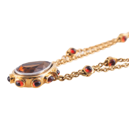 COLLIER CITRINE