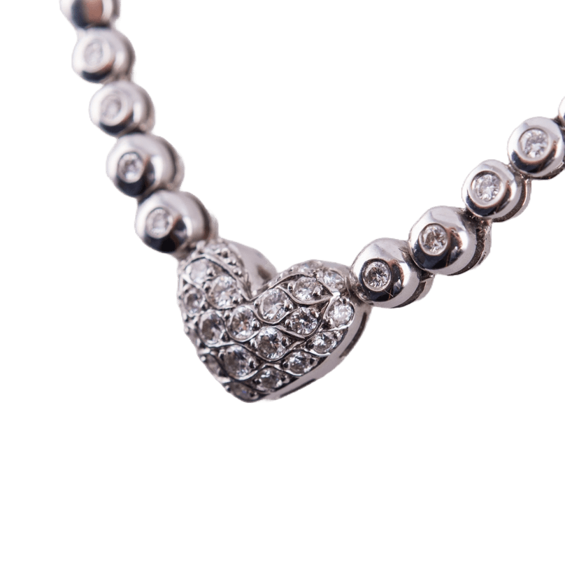 COLLIER BRILLANT HERZ