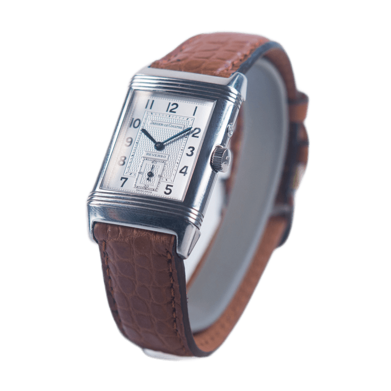 Jaeger-LeCoultre Reverso Duoface Day&Night Herrenuhr in Edelstahl mit Handaufzugwerk