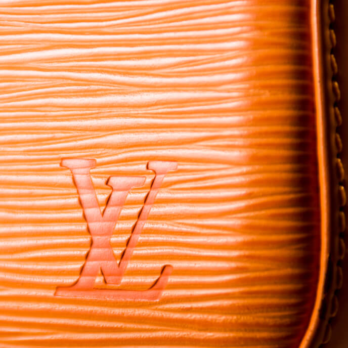 Louis Vuitton Handtasche "Jasmin" aus Epi Leder in der Farbe Orange