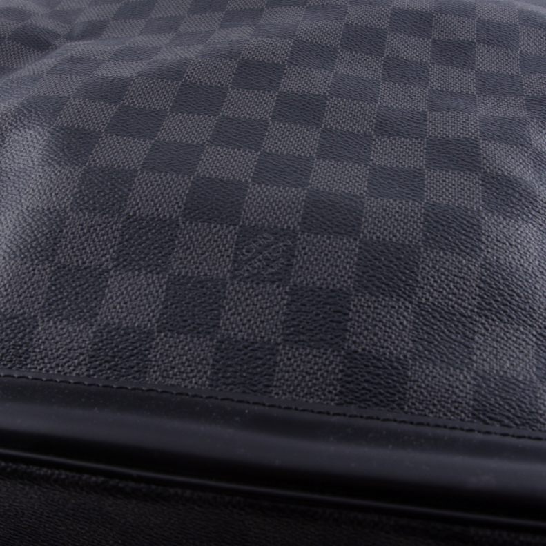 GRIMAUD DAMIER GRAPHITE TASCHE