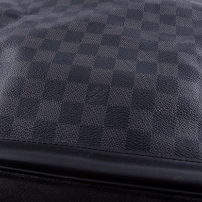 GRIMAUD DAMIER GRAPHITE TASCHE