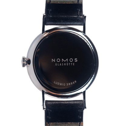 Nomos Ludwig Armbanduhr in Edelstahl