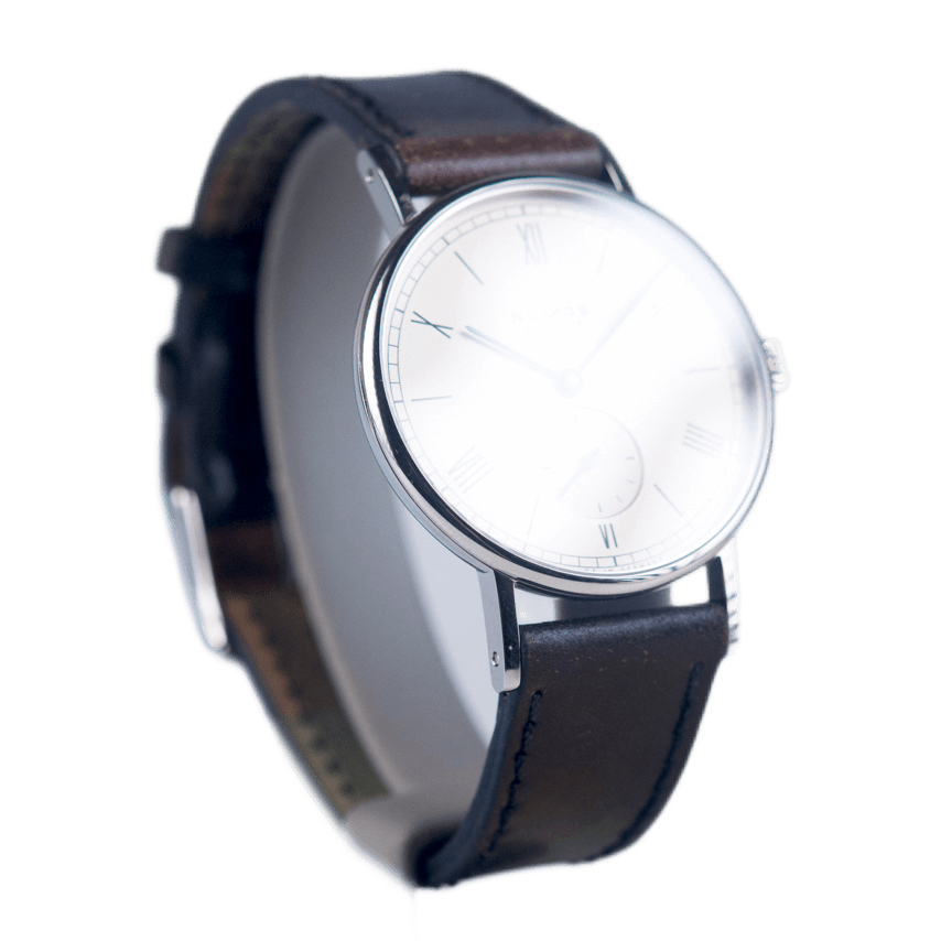 Nomos Ludwig Armbanduhr in Edelstahl