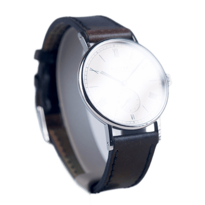 Nomos Ludwig Armbanduhr in Edelstahl