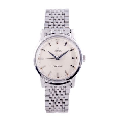 Omega Seamaster Vintage Armbanduhr,
ca. 1963/1964 Jahre
in Edelstahl mit Automatikwerk