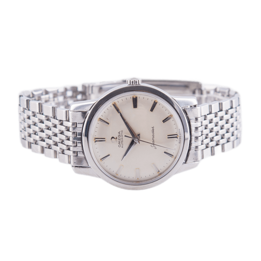 Omega Seamaster Vintage Armbanduhr,
ca. 1963/1964 Jahre
in Edelstahl mit Automatikwerk