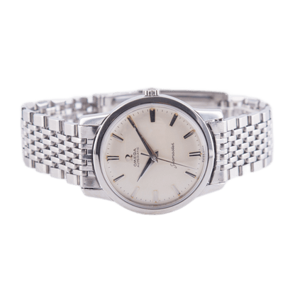 Omega Seamaster Vintage Armbanduhr,
ca. 1963/1964 Jahre
in Edelstahl mit Automatikwerk