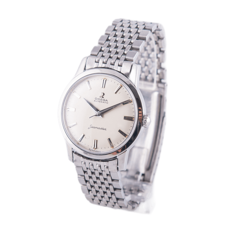 Omega Seamaster Vintage Armbanduhr,
ca. 1963/1964 Jahre
in Edelstahl mit Automatikwerk