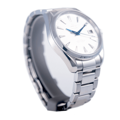 Omega Seamaster Aqua Terra 150M "Captain's Watch" Co-Axial Chronometer Armbanduhr in Edelstahl mit Automatikwerk