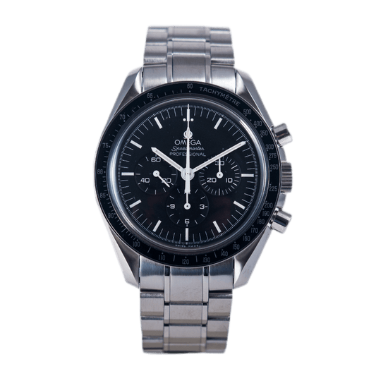 Omega Speedmaster Apollo XI 25th Anniversary Chronograph Herrenuhr in Edelstahl