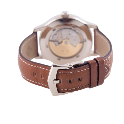 Patek Philippe Pilot Travel Time Armbanduhr
in 750 Weißgold mit Automatikwerk