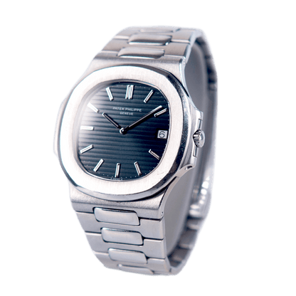 Patek Philippe Nautilus "Jumbo" in Edelstahl mit Automatikwerk