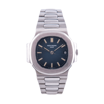 Patek Philippe Nautlilus Armbanduhr
in Edelstahl mit Automatikwerk Referenz 3800/001