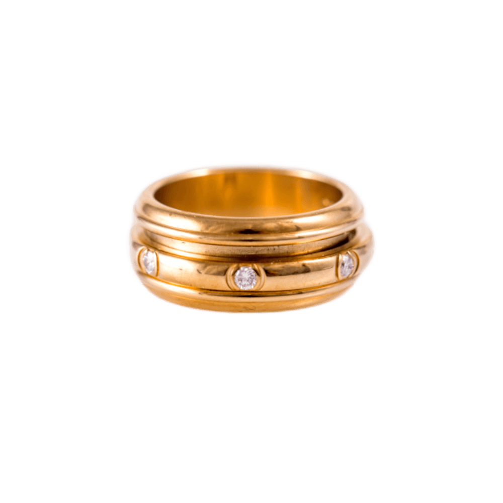 Piaget Possession Ring in 750 Gelbgold mit sieben Brillanten