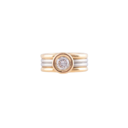 RING BRILLANT 1,0CT