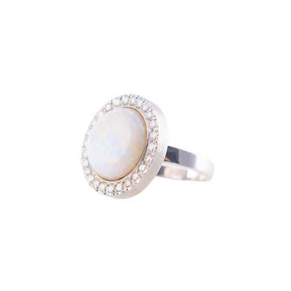 RING OPAL BRILLANTEN