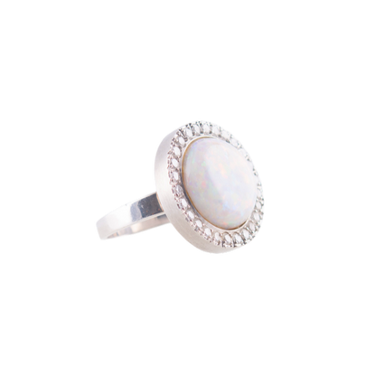 RING OPAL BRILLANTEN