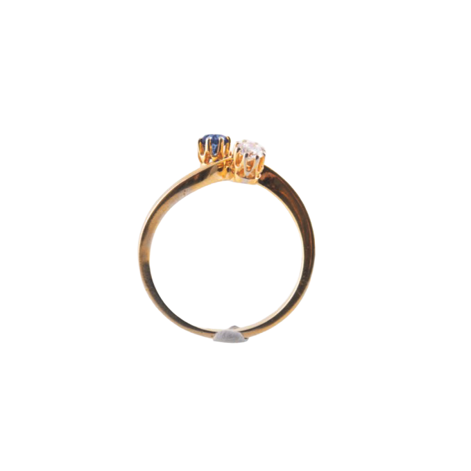 RING SAPHIR BRILLANT