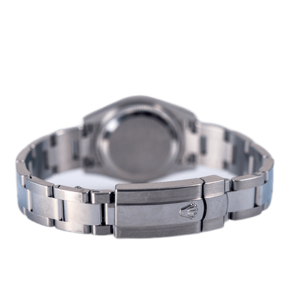 Rolex Oyster Perpetual Datejust 26 Damenuhr in Edelstahl mit Automatikwerk.