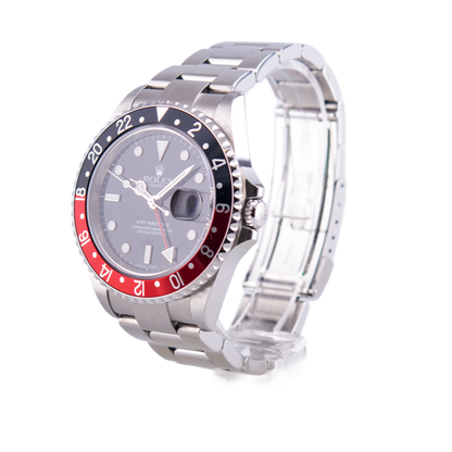 Rolex Oyster Perpetual GMT-Master 2 "Coke" Armbanduhr
in Edelstahl mit Automatikwerk