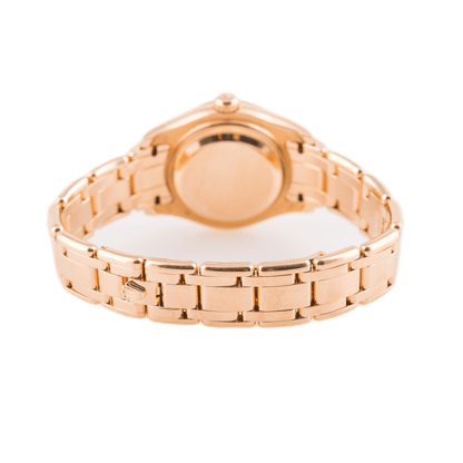 Rolex Oyster Perpetual Lady Datejust Pearlmaster Damenuhr
in 750 Roségold mit Automatikwerk