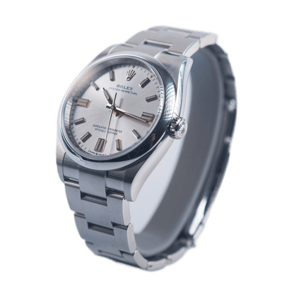 Rolex Oyster Perpetual 36 Armbanduhr in Edelstahl mit Automatikwerk
