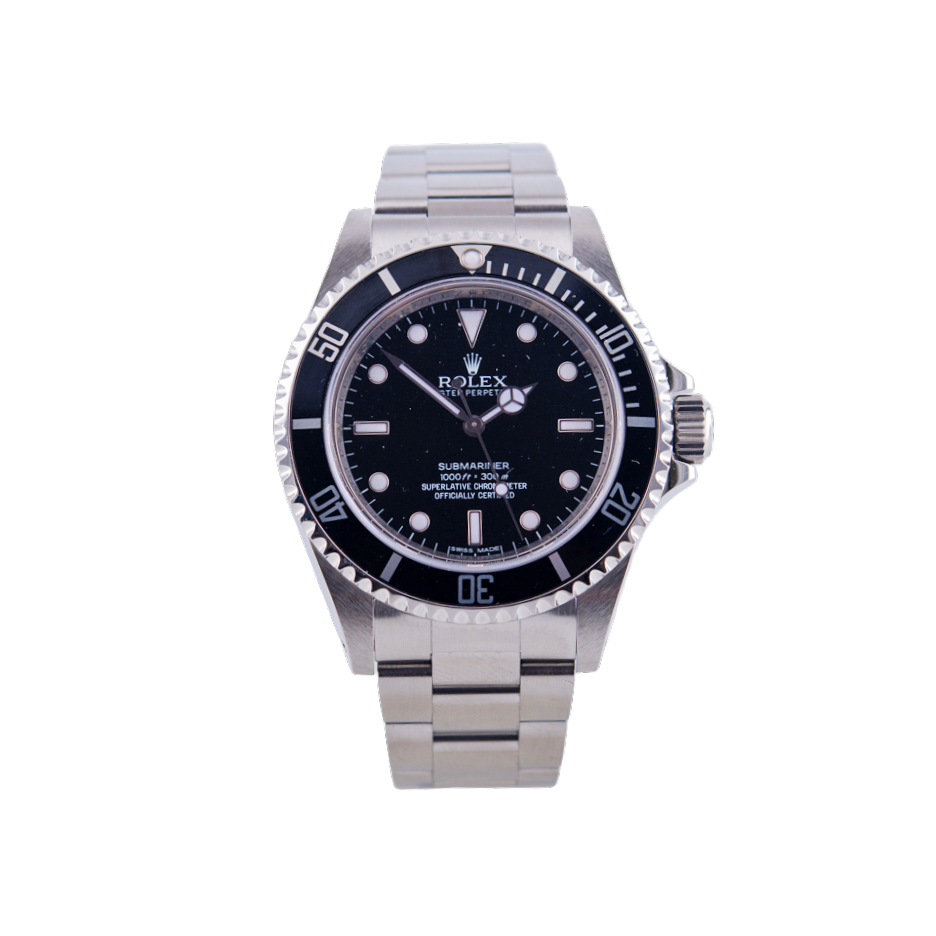 Rolex Oyster Perpetual Submariner Herrenuhr
in Edelstahl mit Automatikwerk