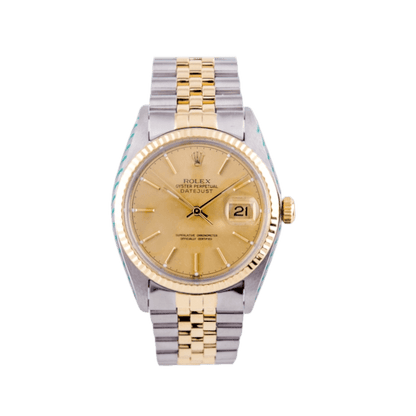 Rolex Datejust 36 Vintage Herrenuhr
in Edelstahl und Gold