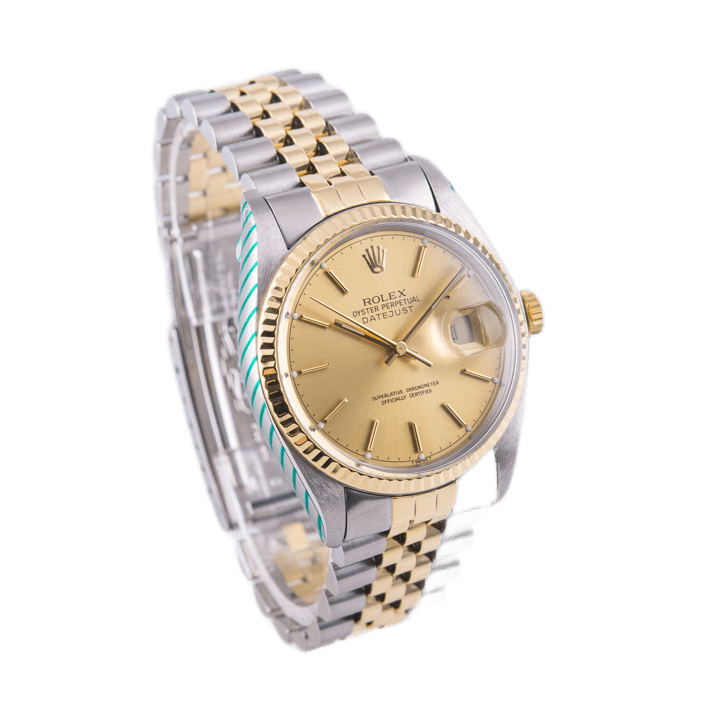 Rolex Datejust 36 Vintage Herrenuhr
in Edelstahl und Gold