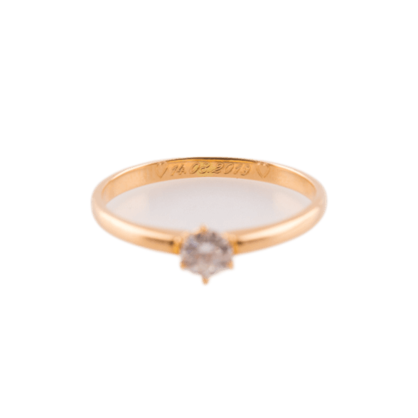 SOLITÄRRING 0,24ct