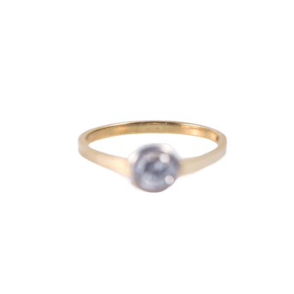 Solitär Ring 0,5 ct. 585 Gelbgold