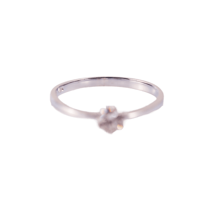 Solitär Ring 0,5 ct. 585 Weißgold