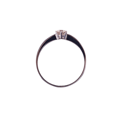 Solitär Ring 0,5 ct. 585 Weißgold