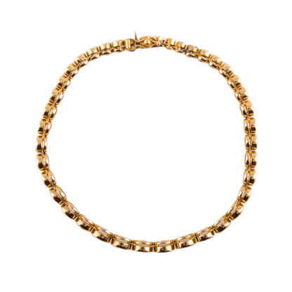 Tennisarmband in 585 Gelbgold mit 40 Brillanten
zus. ca. 2,5ct