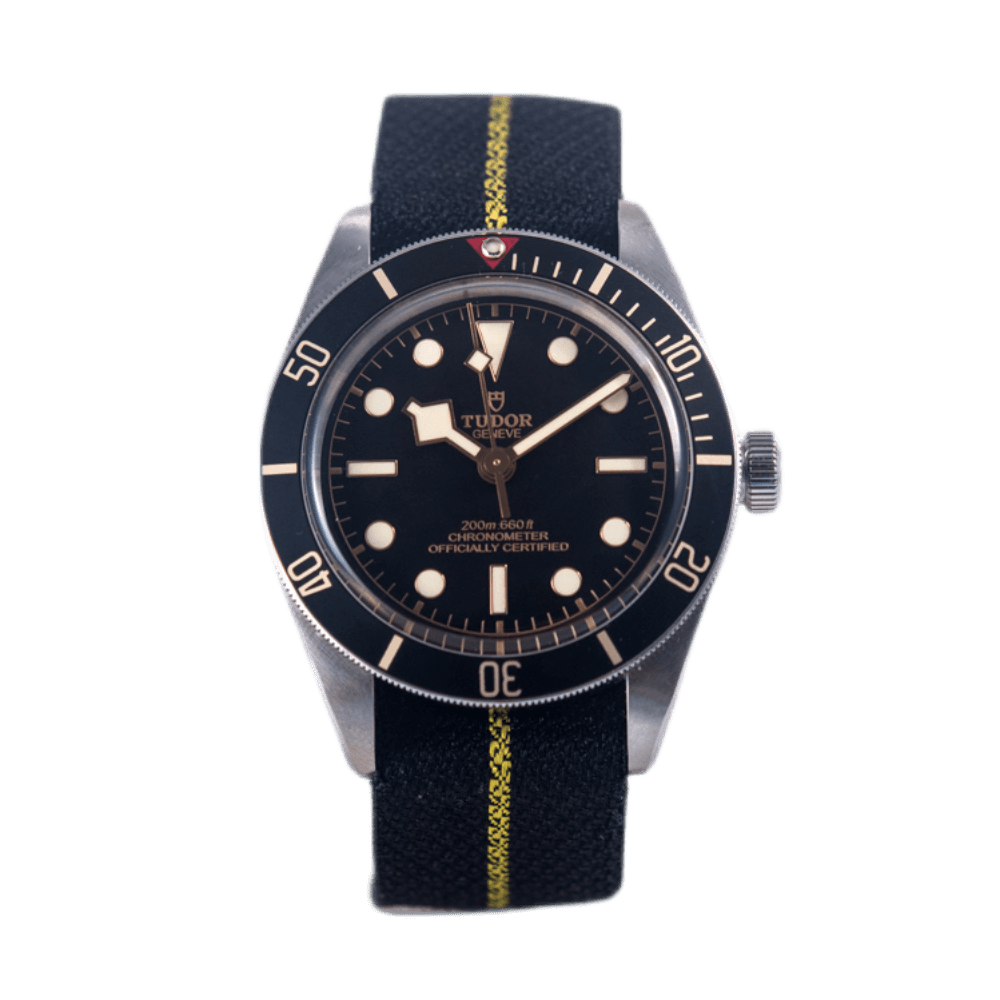 Tudor Black Bay Fifty-Eight Armbanduhr in Edelstahl mit Automatikwerk