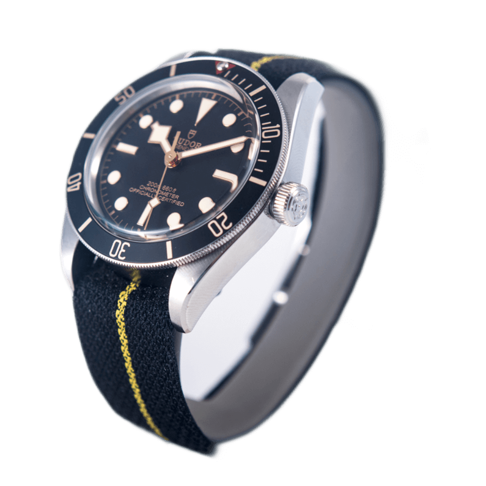 Tudor Black Bay Fifty-Eight Armbanduhr in Edelstahl mit Automatikwerk